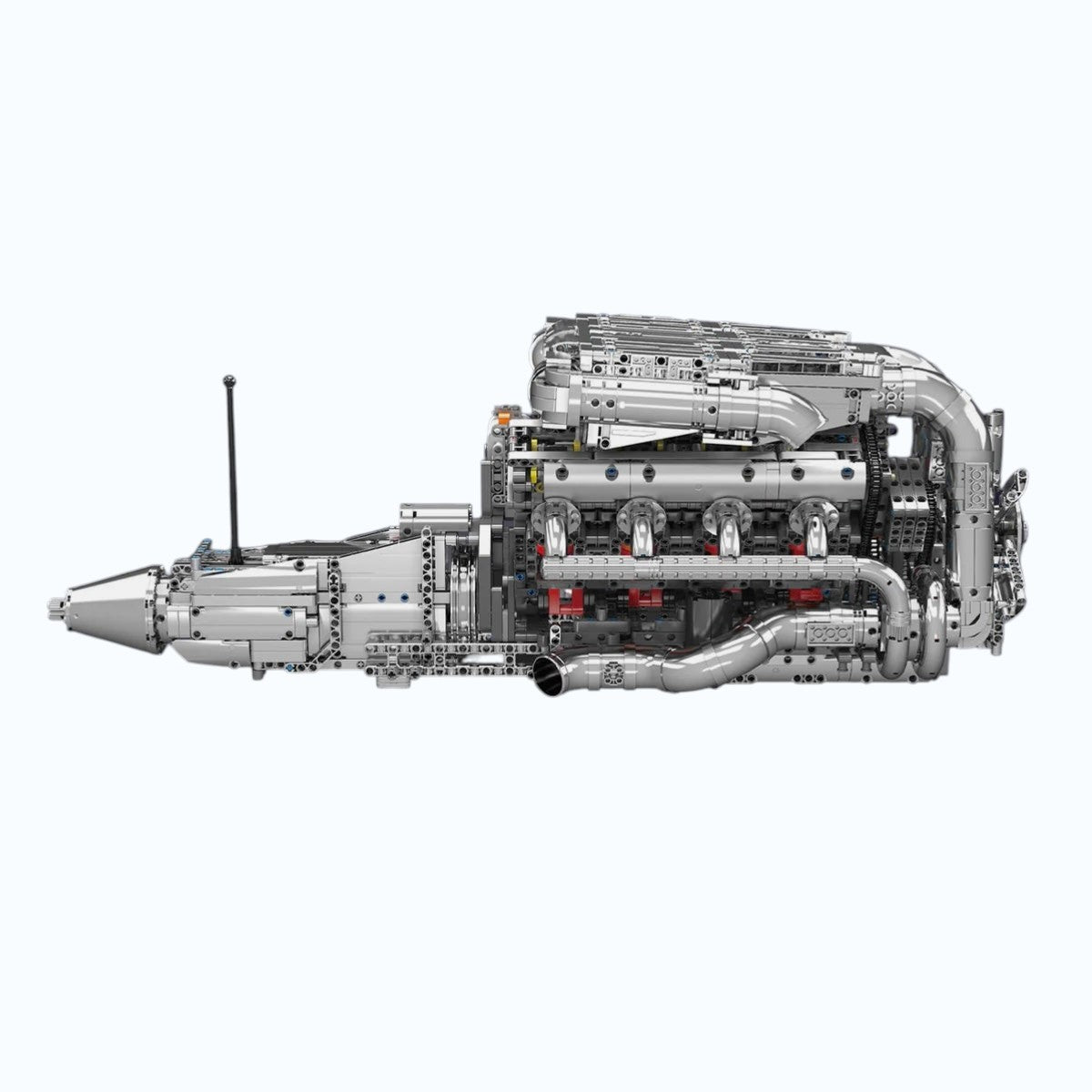 ULTIMATE CHROME TWIN TURBO V8 ENGINE & TRANSMISSION